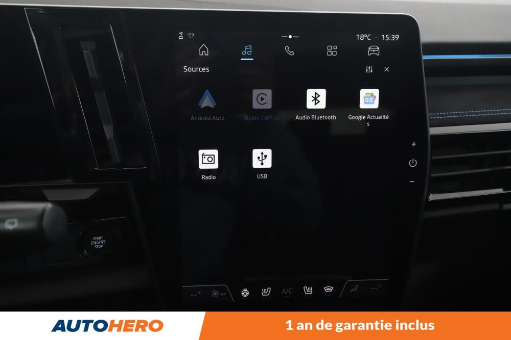 Austral 1.2 Hybrid E-Tech Iconic Esprit Alpine 200 ch 2023 occasion 92130 Issy-les-Moulineaux