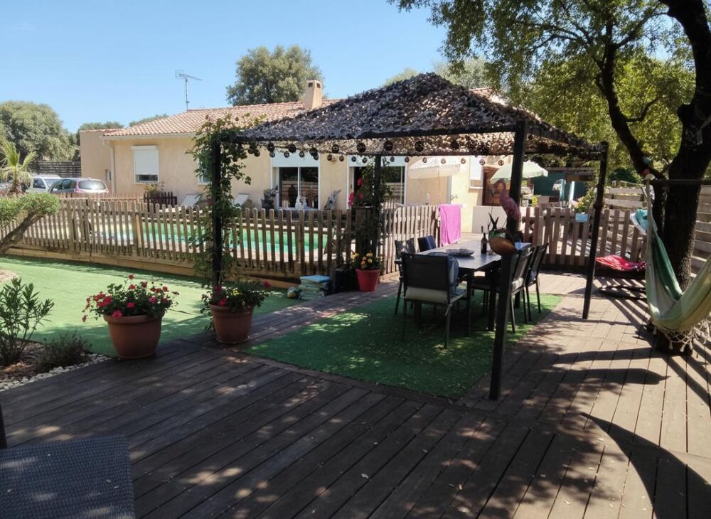 Agréable Villa Quissac 4 pièces 108 m2 avec piscine sur 923 M2 de terrain