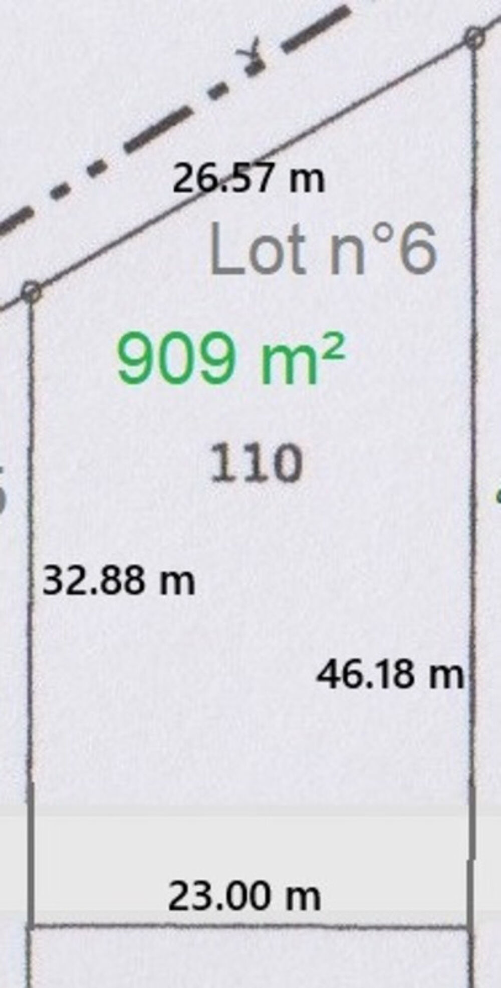 Vente Terrain TERRAIN A VENDRE 909 M� EN �CO-LOTISSEMENT !! Coutieres