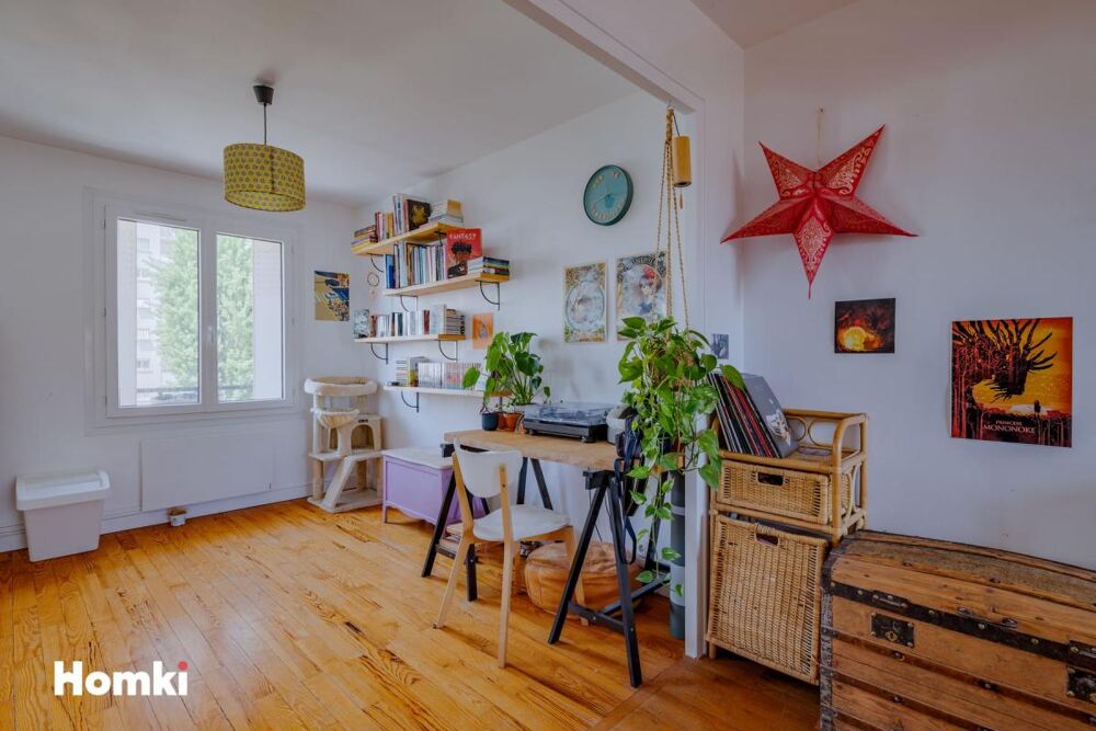 Vente Appartement T3 (poss T4) de 68 m2 - Balcon - Cave - Gratte-Ciel Villeurbanne