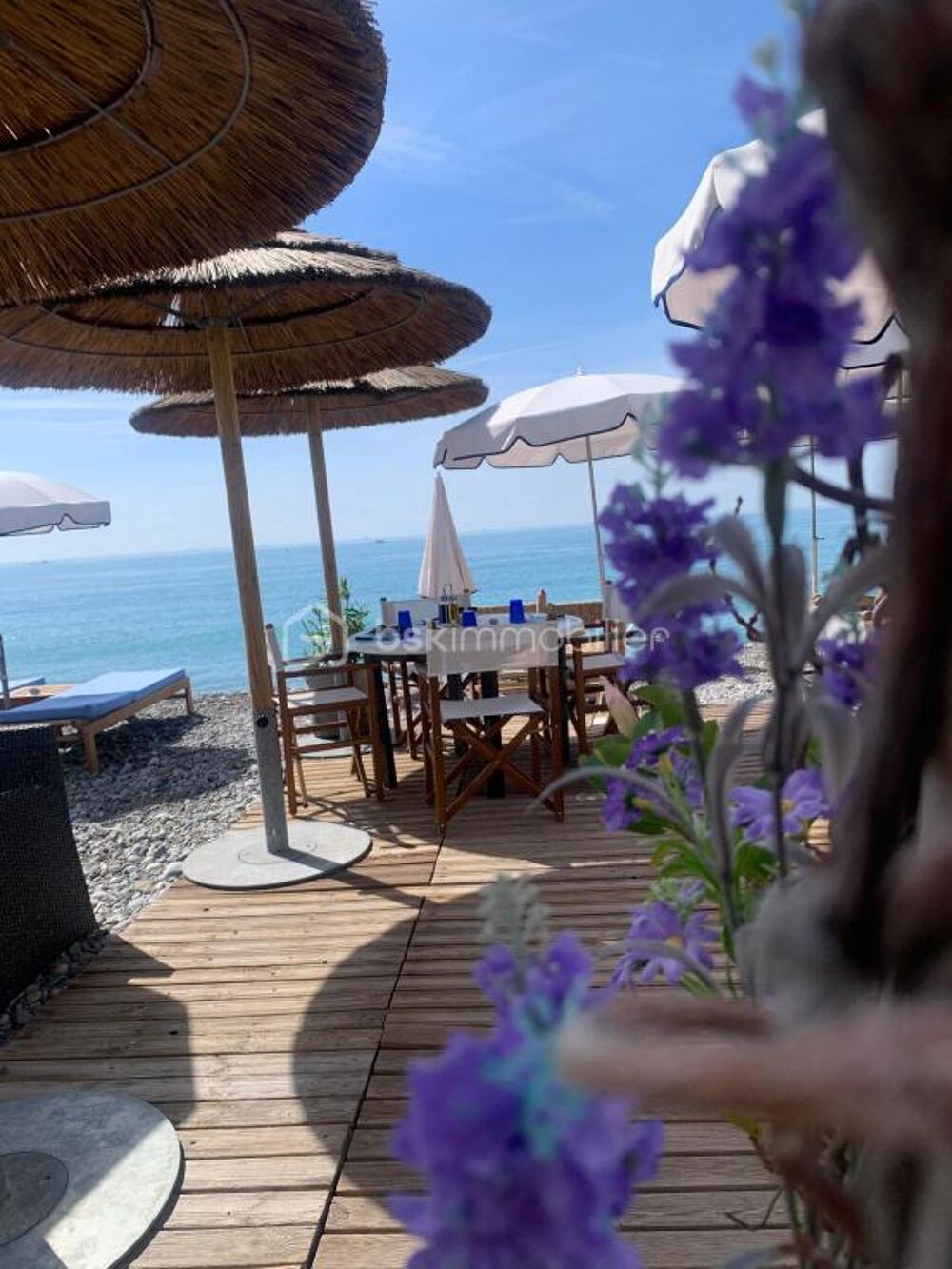   Restaurant-Plage à Cagnes-sur-Mer 