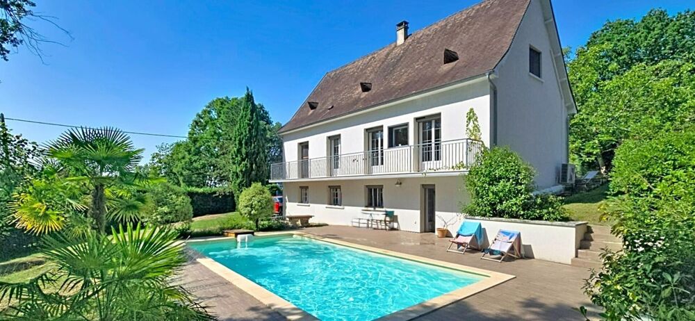 Vente Maison Maison Individuelle  sur sous-sol, de type 5, avec piscine, sur un terrain arboré et clos de 1750 m² Trelissac
