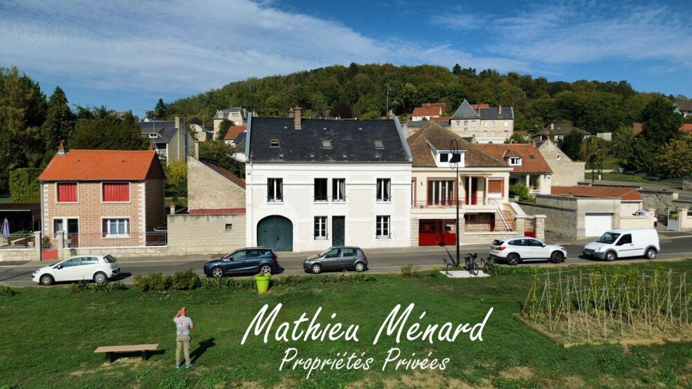 Vente Maison À proximité de Soissons ? Maison de caractère de 214 m², jardin de 605 m², dépendances et vue sur l'Aisne Soissons