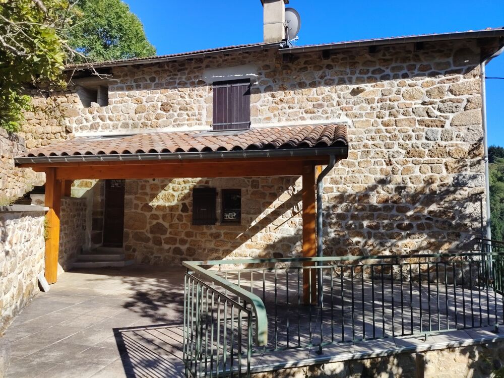 Vente Maison Maison en pierres à vendre 7 pièces SAINT MARTIN DE VALAMAS (07) Saint martin de valamas