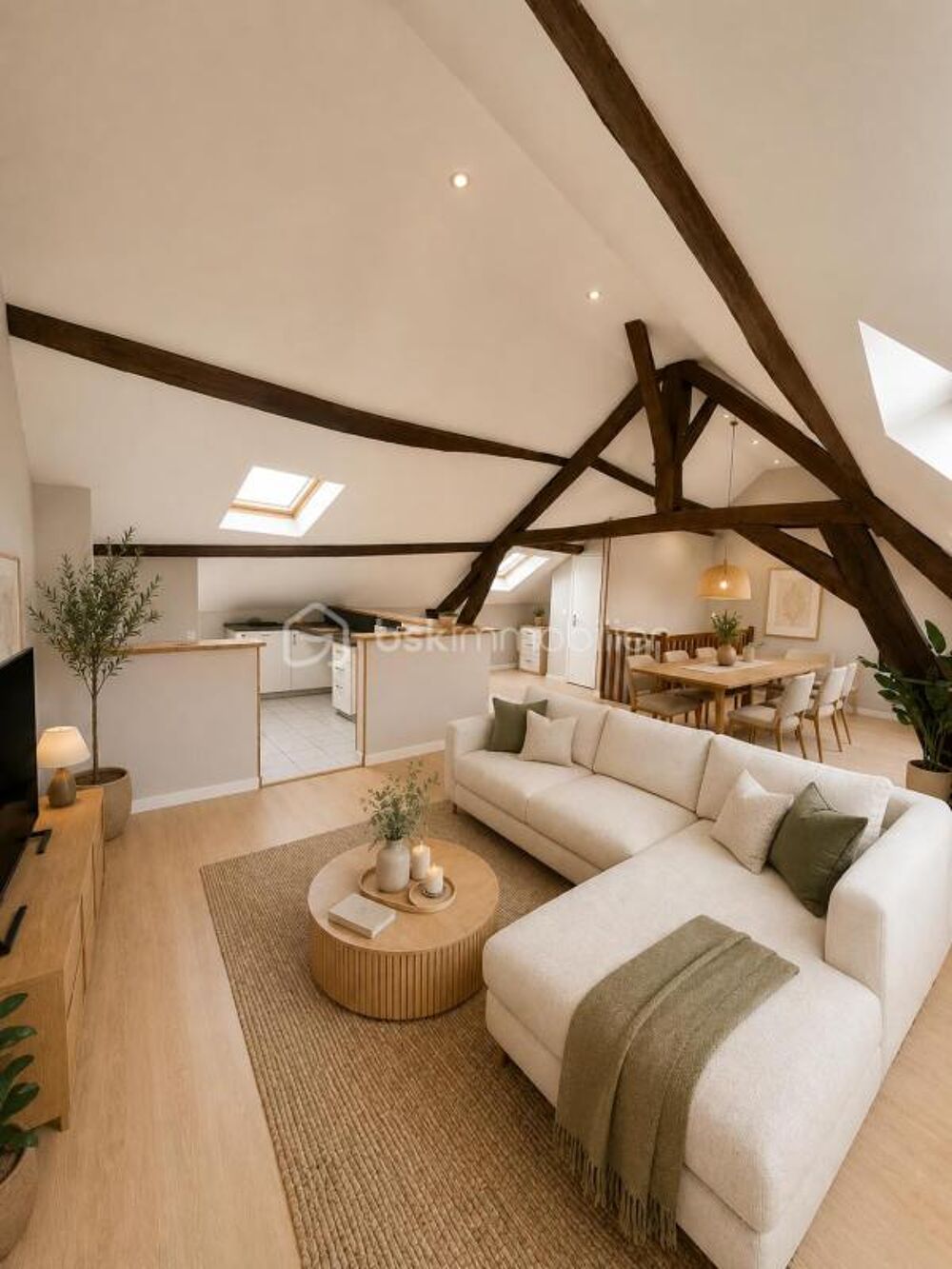 Duplex de 117m² avec garage - De beaux volumes a prix attractif