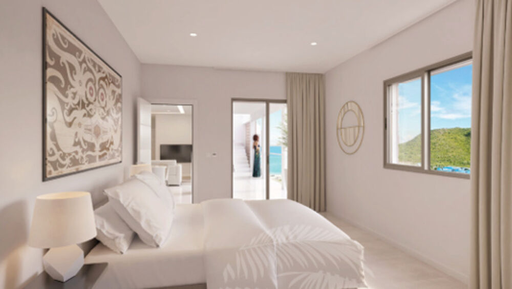 APPARTEMENT T4 EN RDC VUE MER À VENDRE AVEC TERRASSE ET JARDIN PRIVÉ À ANSE MARCEL, SAINT-MARTIN (97150)