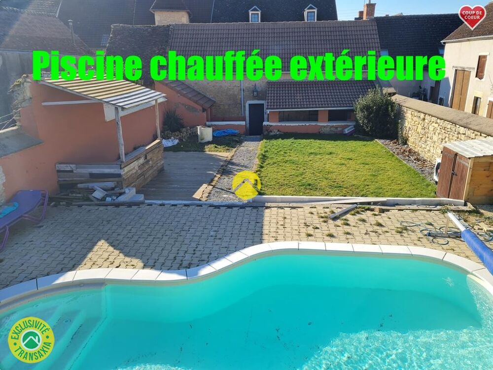 piscine et jardin en ville