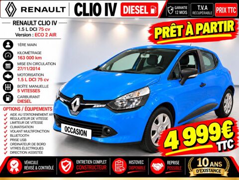 Renault clio 1&deg; Main / 1.5L Dci 75cv Version ECO 