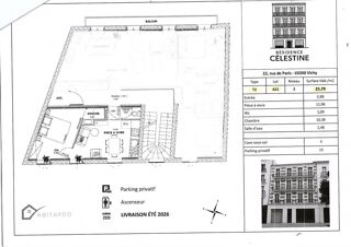  Appartement � vendre 2 pi�ces 26 m�