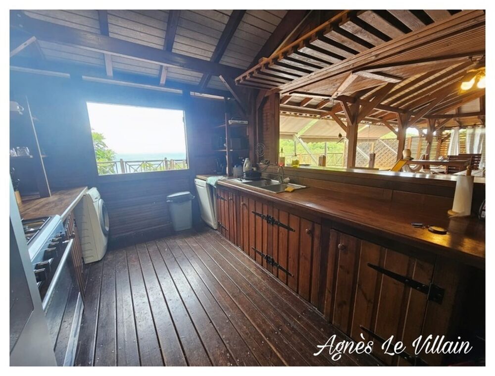 Vente Maison Villa 4 chambres  Spa Vue Mer + 2 logements + Bungalow indépendant Deshaies
