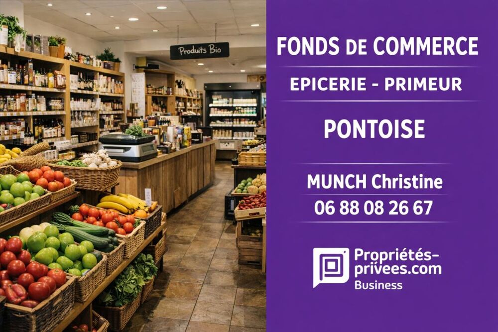   PONTOISE - EPICERIE PRIMEUR, ALIMENTATION 