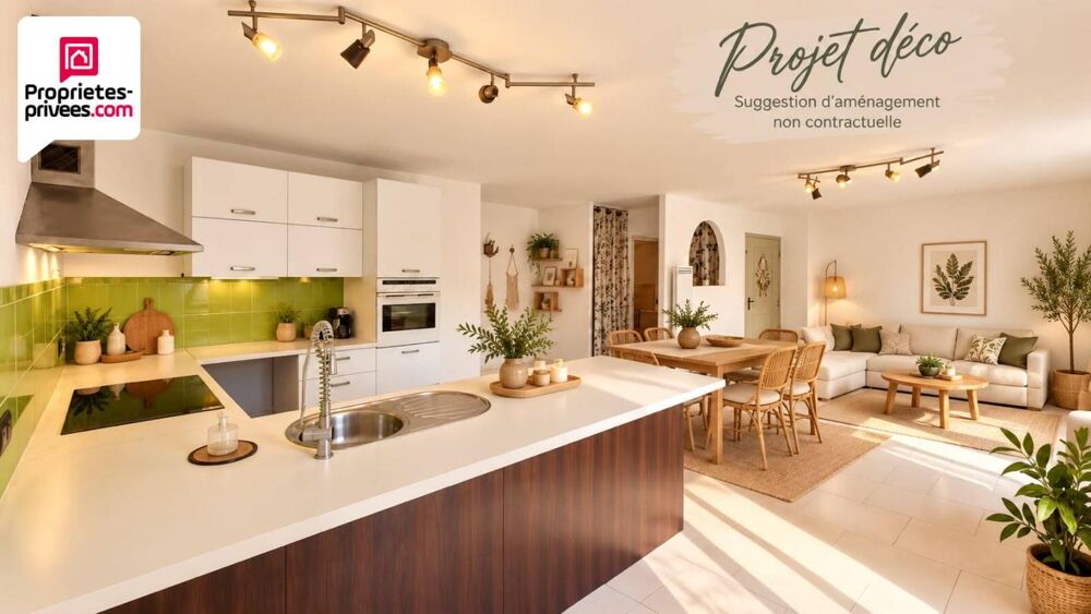 Vente Appartement Grand appartement 2 pièces 64.64 m2  Carrez avec GARAGE en sous-sol et CAVE Saint cezaire sur siagne