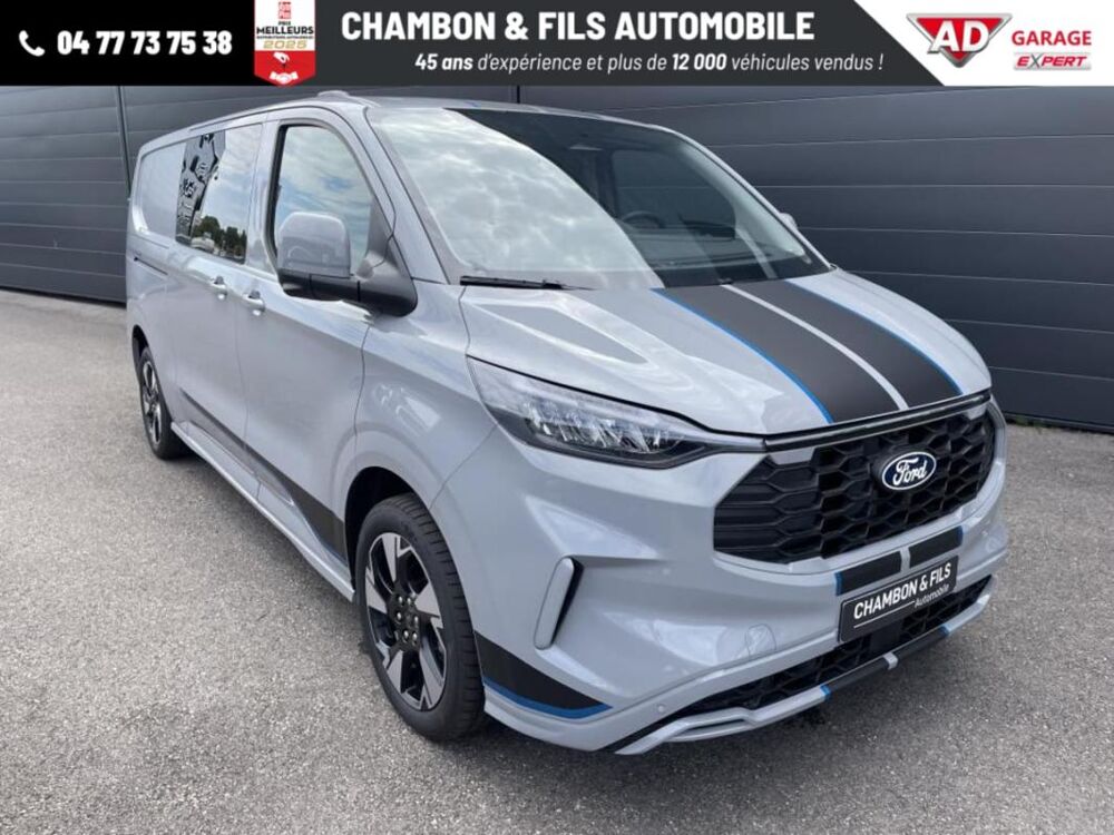 Transit Custom CABINE APPROFONDIE 320 L2H1 2.0 ECOBLUE 170 CH BVA8 4X4 SPOR 2026 occasion 42320 La Grand-Croix
