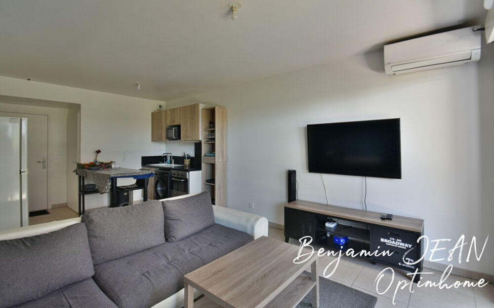 Vente Appartement À vendre – Appartement récent 2 pièces en rez-de-chaussée avec terrasse et jardinet Serignan