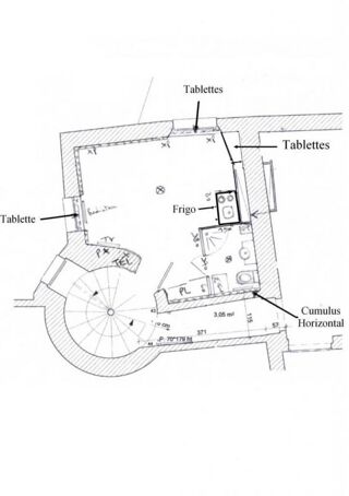  Appartement  louer 1 pice 17 m