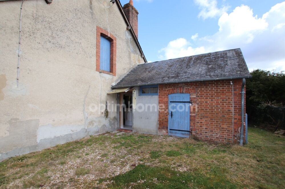 SOUESMES, Village de Sologne, maison en briques de 50 m2 + grenier aménageable