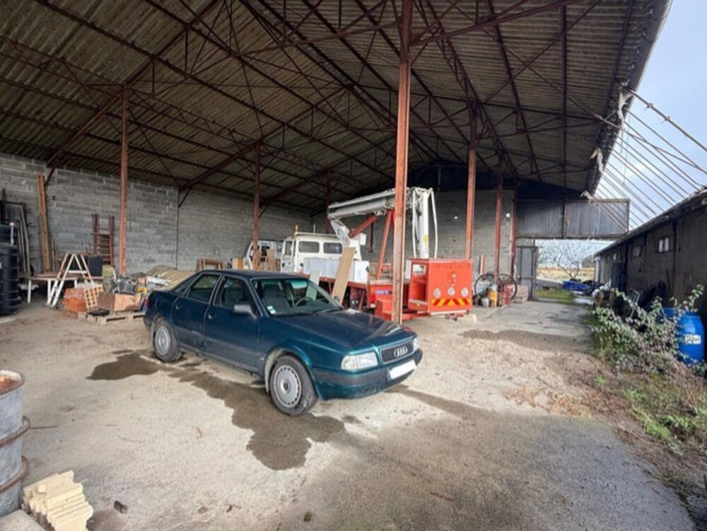 Vente Autre Dpt Hautes Pyrénées (65), à vendre HERES grand Hangar de 180 m², au calme Heres