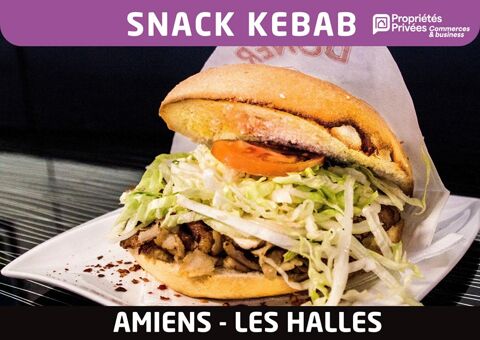   Restaurant Fast-Food 25 places - 60 m2 - Amiens Beffroi 