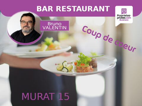 MURAT 15 - RESTAURANT, BAR, INSTITUTION DE LA REGION MURATAISE 200m² 154000 15300 Murat