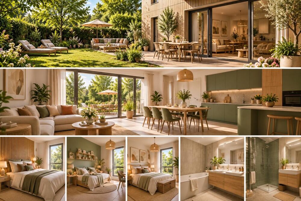 Vente Appartement T4 avec jardin privatif de 85 m² – Canéjan, rive gauche Canejan
