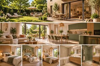 Vente Appartement T4 avec jardin privatif de 85 m² – Canéjan, rive gauche Canejan