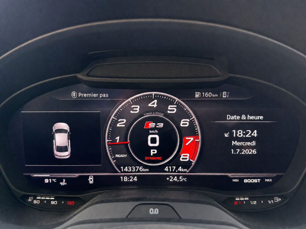 S3 2.0 TFSI 310 Quattro S-tronic 7 N/A 2017 occasion 37230 Fondettes