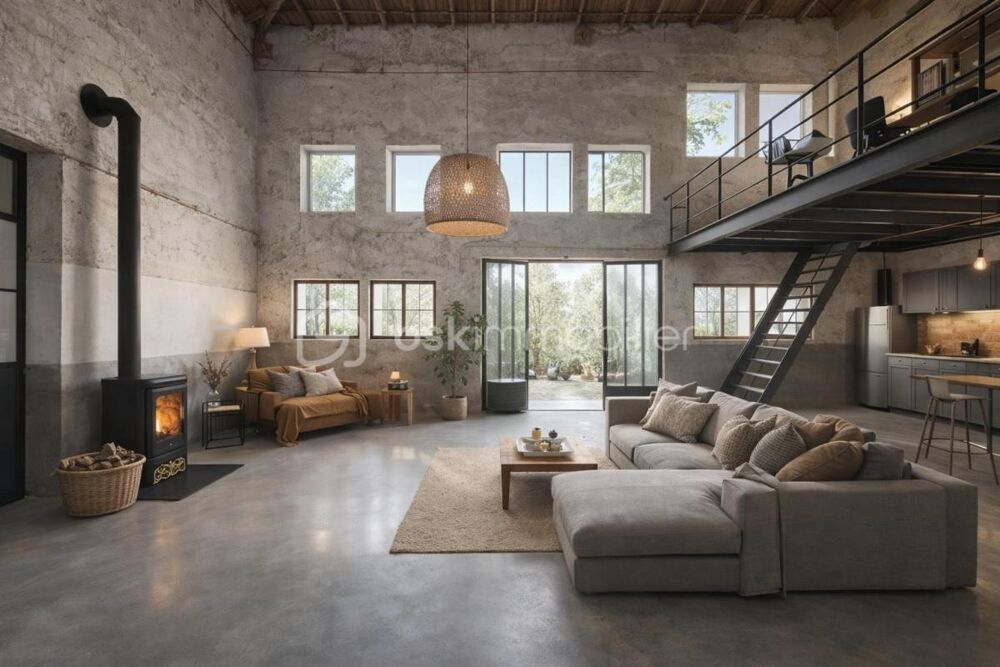 HANGAR type LOFT, avec PERMIS ACCORDE