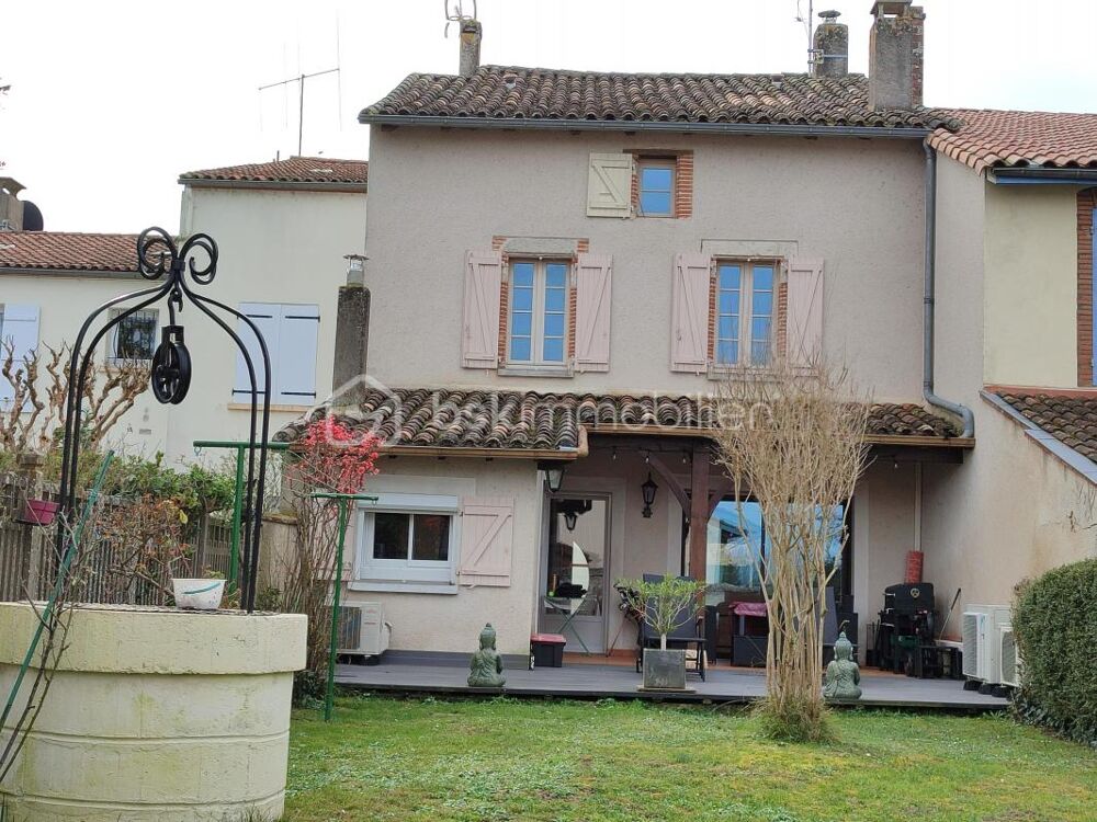 Maison de village, quatre chambres et terrain