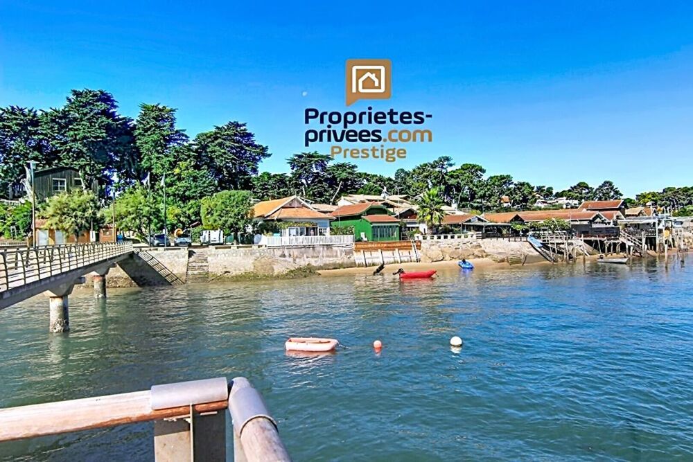 Dept 33 - CAP FERRET - LE CANON / PIRAILLAN - Maison Architecte Vue Mer 5 pièce(s) 113 m2 sur un terrain de 1187m2
