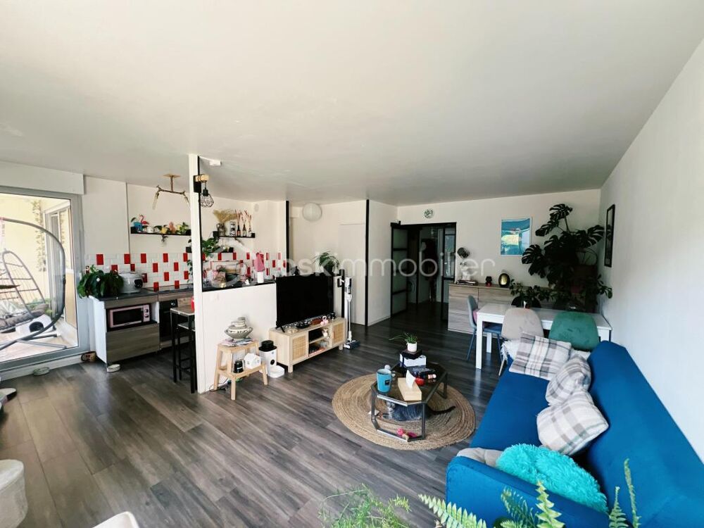 Grand F2 de 64,55 m² avec balcon, loggia, cave et parking  Dourdan