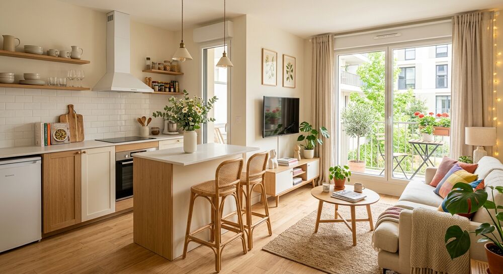 2 PIECES, BALCON, PARKING