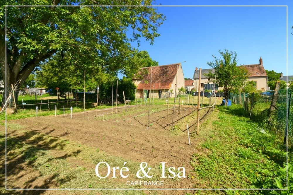 Vente Maison Dpt Cher (18), Loye-Sur-Arnon, Maison 112 m² – Grand terrain, dépendance de 100 m² et garage avec fosse Loye sur arnon