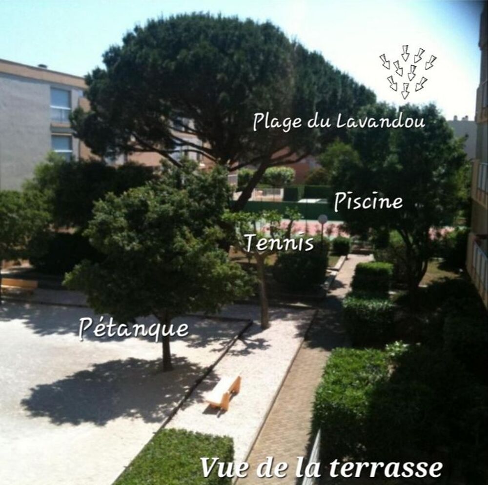 Location Appartement Chambre de 15m2 à louer sur Le Lavandou Le lavandou
