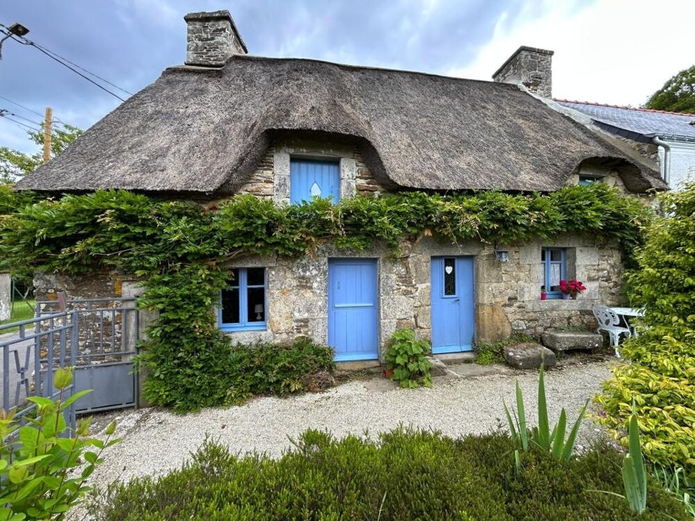 Vente Maison Propriété de caractère à Pluméliau (56) : Longère, Chaumière et terrain constructible Plumeliau