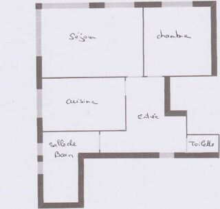  Appartement � louer 2 pi�ces 55 m�