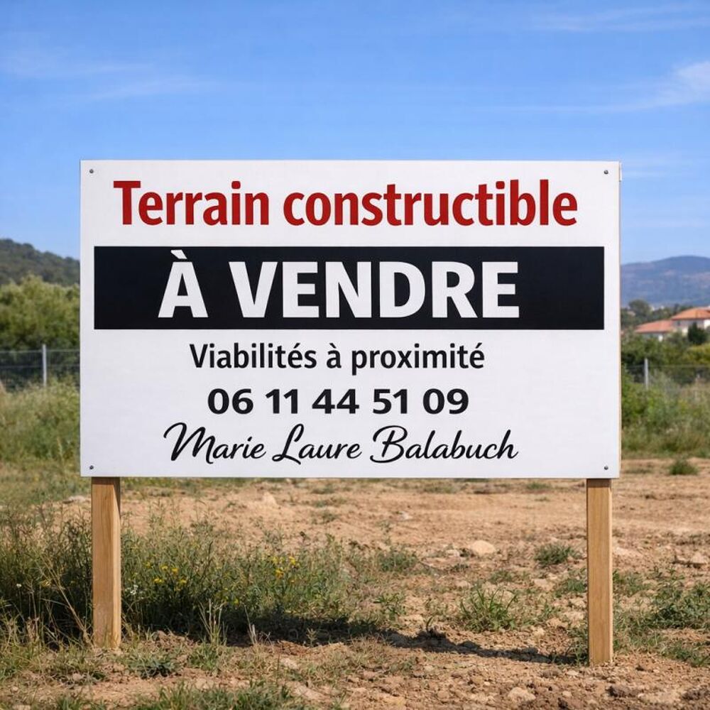 Vente Terrain La Valette Du Var  -Terrain  constructible  de 960 m2 La valette du var