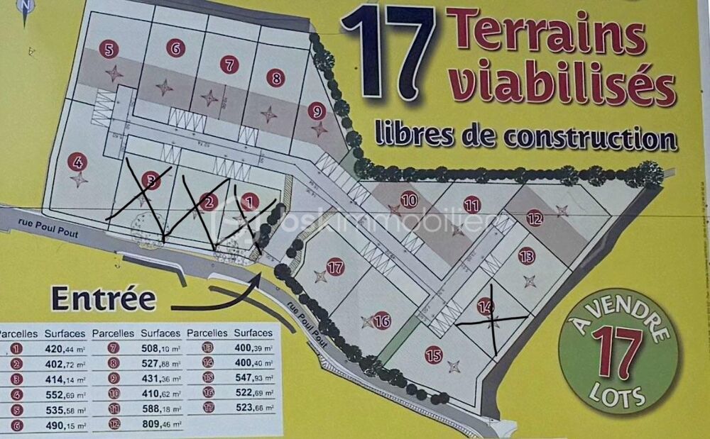Vente Terrain nouveau lotissement PLEUBIAN Pleubian