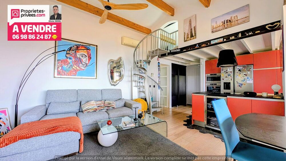 Vente Appartement 2-3 PIECES VUE MER FEERIQUE HAUT DE GAMME Theoule sur mer