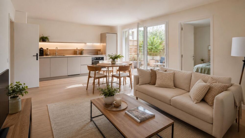 Vente Appartement CHARMANT T2 AVEC TERRASSE + JARDIN + PARKING La teste de buch