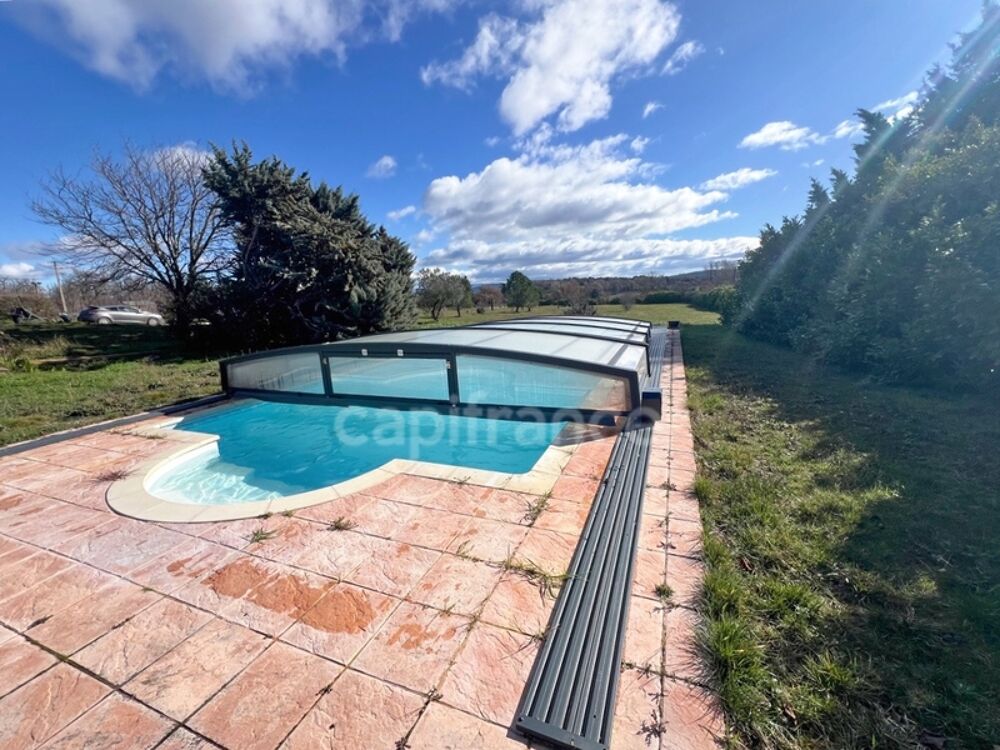 À vendre Villa dException à Reillanne (04110)  120 m², 5 Pièces, 4 Chambres, Piscine 10x5, Terrain Clos 9 000 m², Calme Absolu