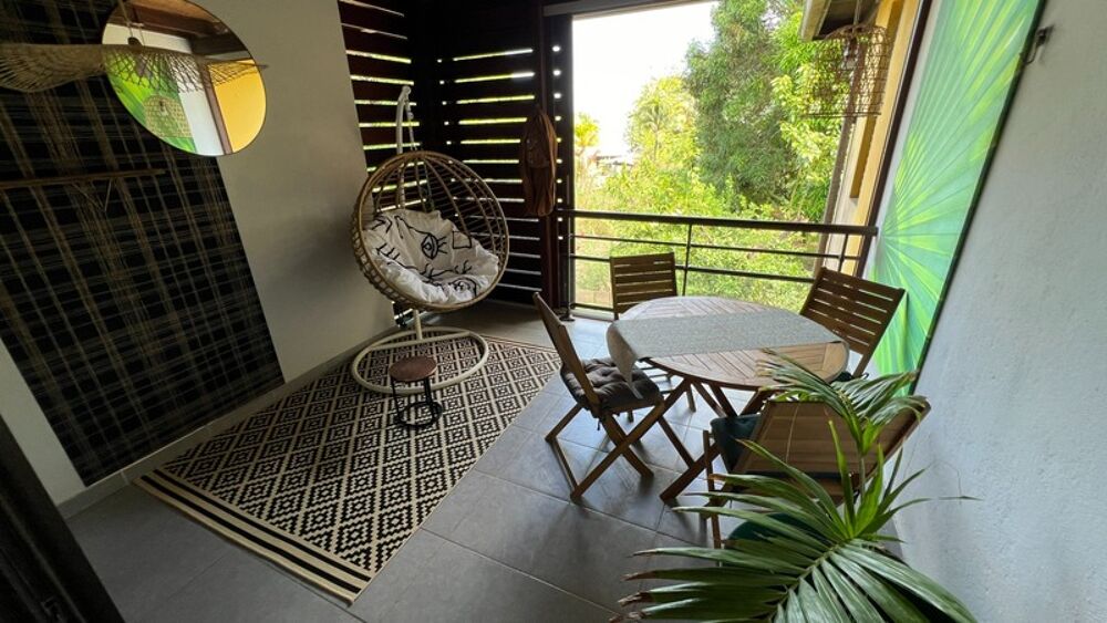 Vente Appartement Splendide appartement T2  vue mer et massif du Rorota  à Rémire Montjoly vendu entièrement meublé et décoré Remire montjoly