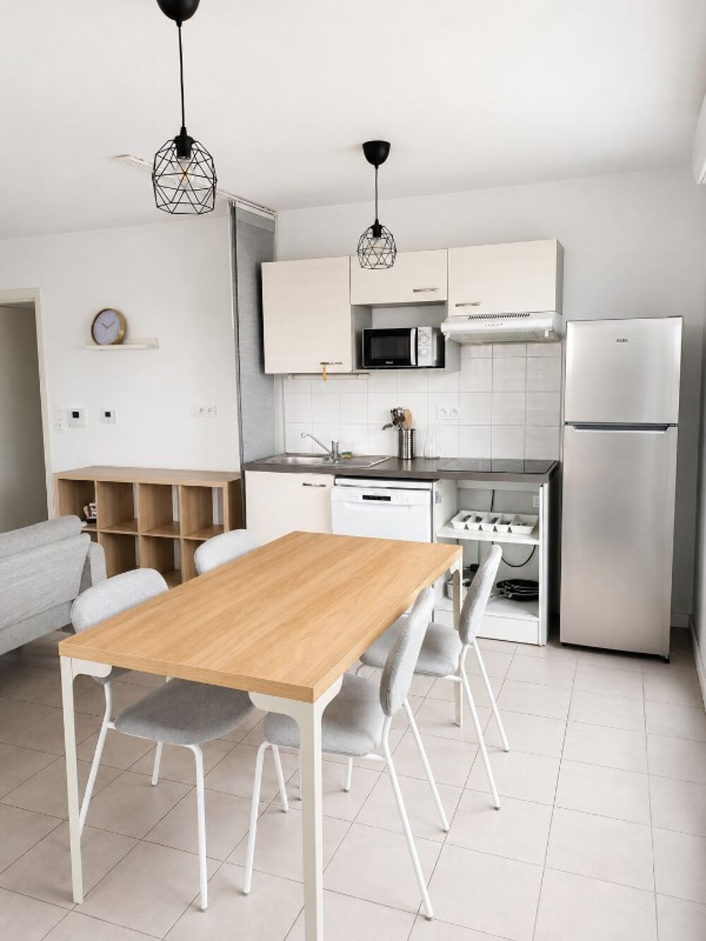 Appartement T3 meublé avec balcon et parking à Cenon