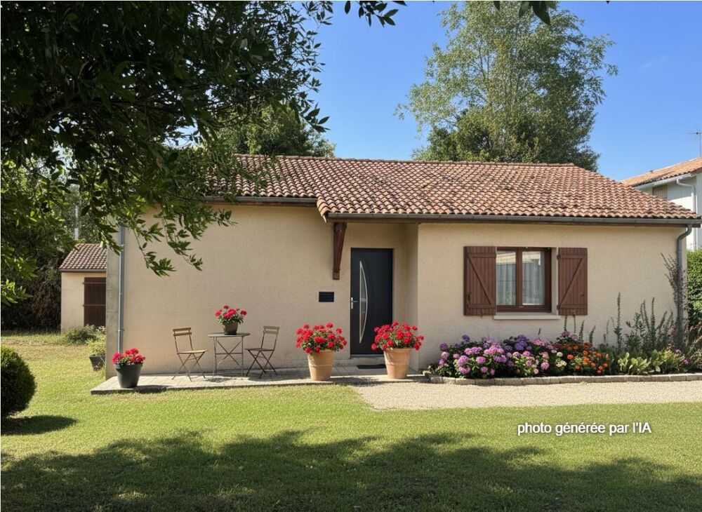 Maison à Saint Loubès de 4 pièces de 82 m² - Garage - Terrain de 981 m²