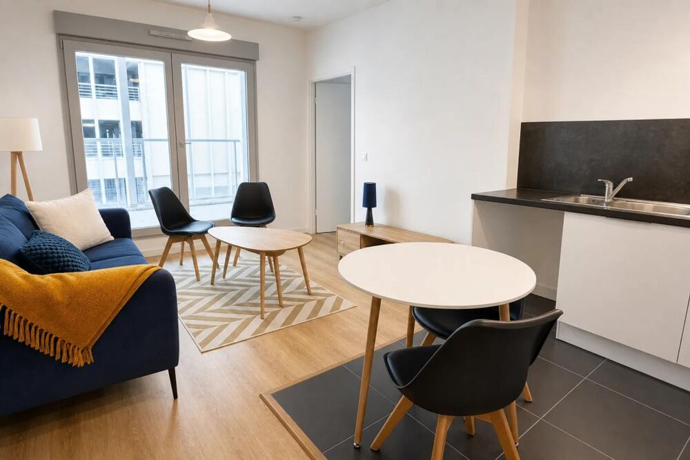 Appartement vendu loué de 42 m² à Reims