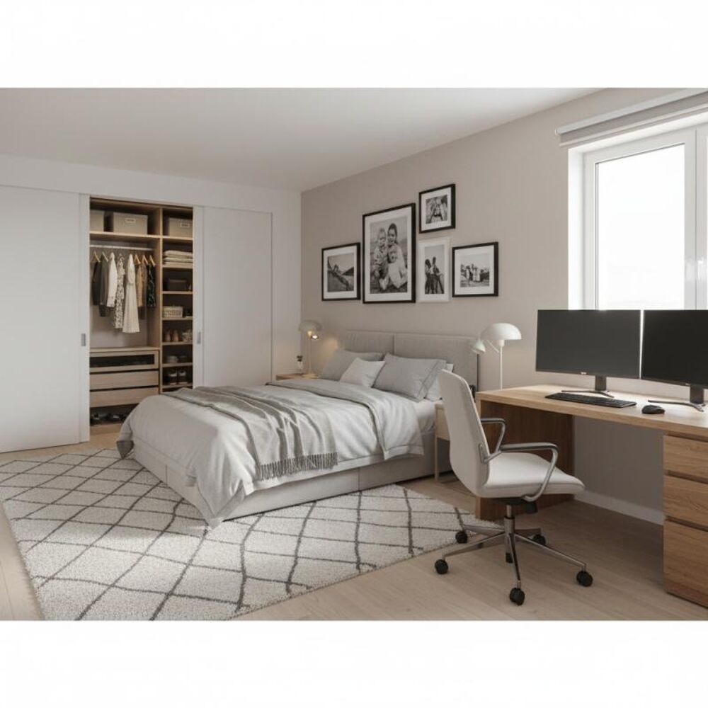 Vente Appartement 3 pièces avec extérieur et parking Saint leu la foret