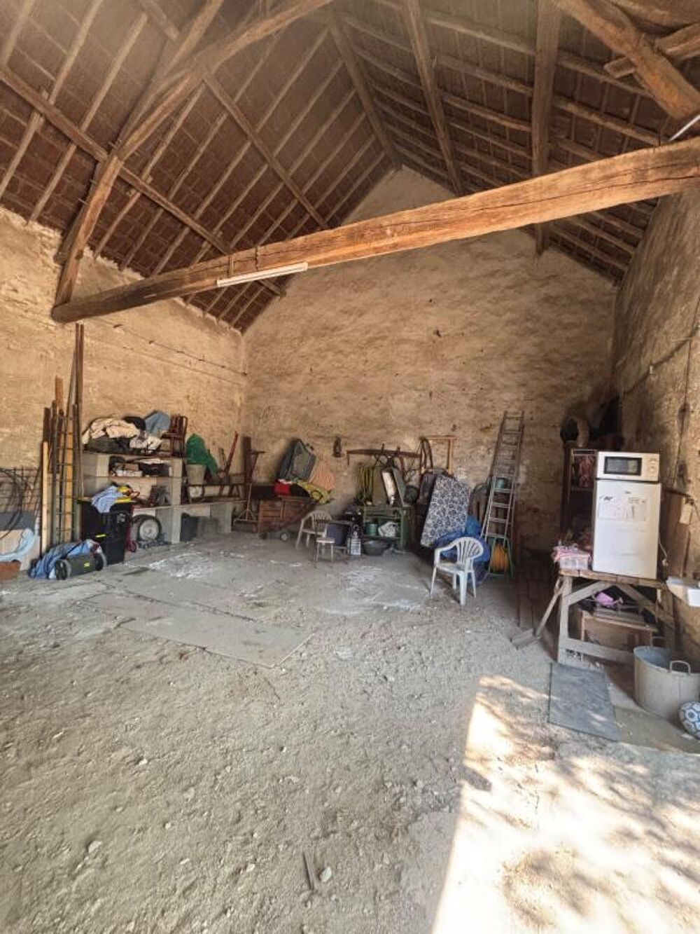 Grange de 74 m2 avec terrain -Coeur de village