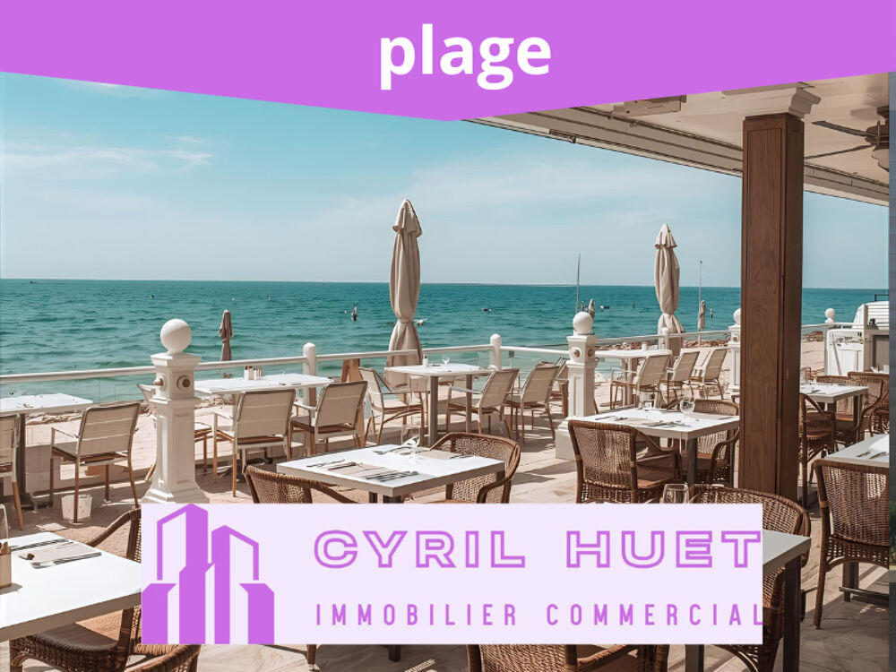   SAINTE MAXIME - RESTAURANT 200 COUVERTS,  plage 