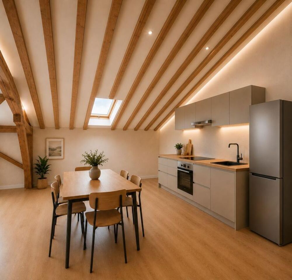 Vente Appartement CHOLET CENTRE-VILLE – T2 SOUS COMBLES – DERNIER ÉTAGE – PARKING Cholet