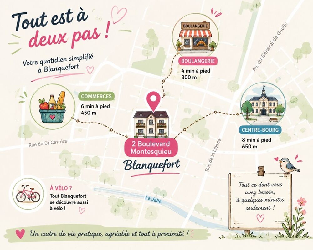 BLANQUEFORT CENTRE - VUE SUR PARC AU CALME