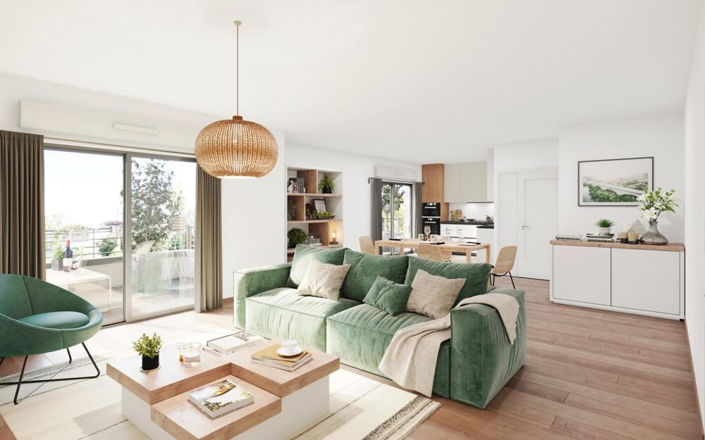 T3 Premium, , séjour Lumineux avec BALCON, idéalement placé à 2 minutes à pied du M14